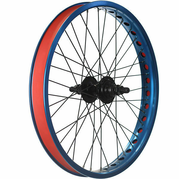 Buy Bmx Bike Wheels/wheelset (Wide Rim) Blue CD