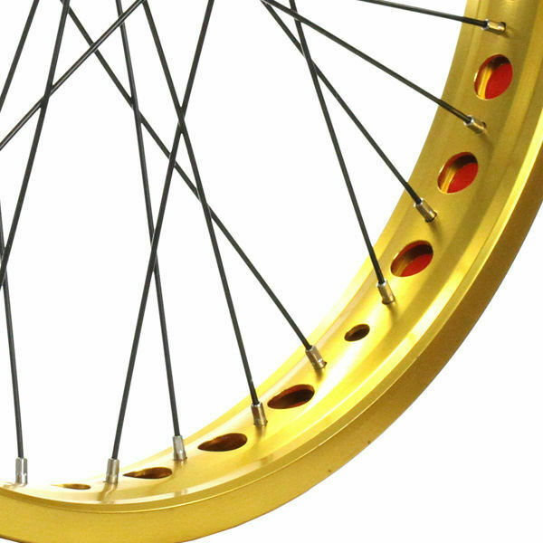 gold bike wheels