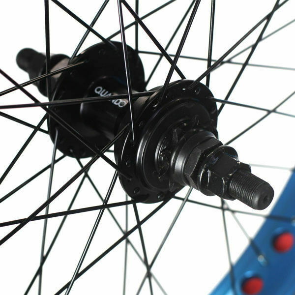 Buy Bmx Bike Wheels/wheelset (Wide Rim) Blue CD