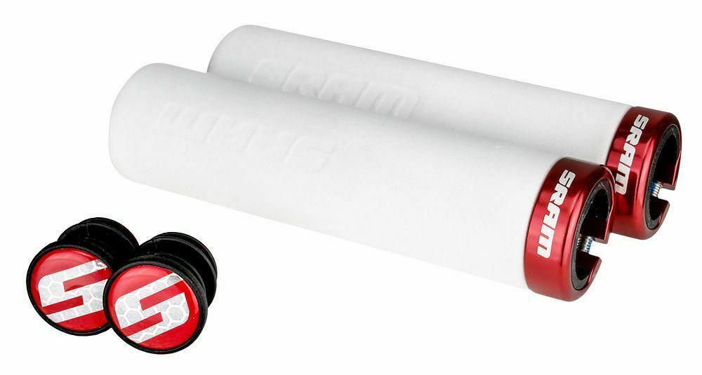 Buy SRAM Bike Bicycle Handlebar Locking Foam Grips White CD