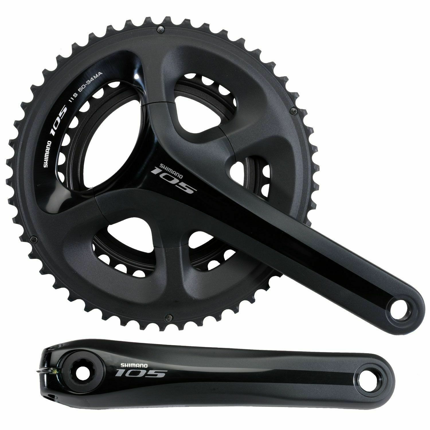 Buy Shimano 105 FC-5800 11 Speed Crankset Without BB 53-39 170mm | CD