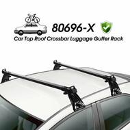 Car Top Roof Cross Bar Crossbar Luggage Gutter Rack