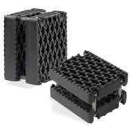 CyclingDeal 1.5" Bicycle Pedal Blocks for Child Kids Bikes - 1 Pair in Large Size 95x85mm - Bring the Pedals Closer to Rider Secure Comfortable Riding