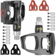 Wellgo Carbon Road Bike Look ARC Compatible Pedals with Cleats