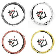 VENZO Braided Bike Shifter Cables Set With Housing For Shimano Sram