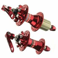 Novatec Mountain Bike Hubs Shimano 8 9 10 Speed D811SB D812SB 32 Holes Red