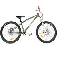 Reckless DIRT PRO BMX Bike with Cromoly Frame Alloy Wheels 24" Green