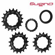 Sugino Fixie Bike Fixed Bike Cog Cluster Set 16T 17T 18T Black