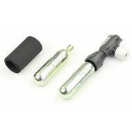CO2 Cycling Bicycle Bike Air Pump Inflator + 2 CO2 Cartridges