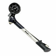 GIYO Mountain Bike Fork Shock Pump with Removable Gauge