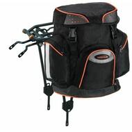 IBERA Alloy Bicycle Cycling Tour Rear Rack Including Panniers