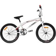 Reckless Dirt Jump BMX Bike with Alloy Wheels White