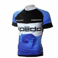 CyclingDeal Bike Cycling Short Sleeve Jersey with 3 Rear Pockets, Front Zipper, Moisture-Wicking