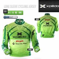 Wellgo/Xpedo Long Sleeve Cycling Bicycle Jersey M