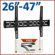 26"-47" Economy Tilting LED, LCD TV Wall Mounts with Quick Release