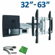 32"~63" Elegant Aluminum Alloy LCD Plasma TV Wall Mount