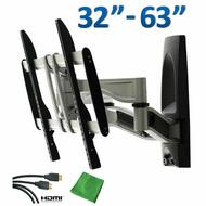 32"~63" Elegant Aluminum Alloy LCD Plasma TV Wall Mount