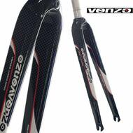 Venzo Road Bike Carbon Rigid Fork 1-1/8" 700C