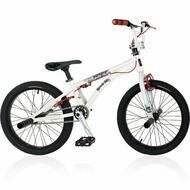 Reckless MEANIE PRO BMX Bike with Aluminium Frame Alloy Wheels 20" White