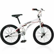 Reckless MEANIE ST BMX Bike with Alloy Wheels 20" White