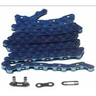 Fixie/Track BMX Bike YBN MK747 Kool Chain Blue