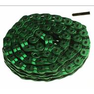 Fixie/Track Bike Half Link Chain 102L MK926 HOLLOW Green