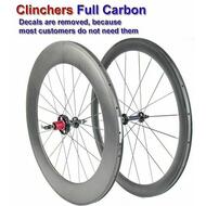 Full Carbon Clinchers Shimano Wheelset