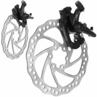 Tektro Novela Mechanical Disc Brake Set with Caliper and Rotor