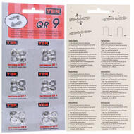 6 Set 9 Speed Quick Release Links Shimano/sram