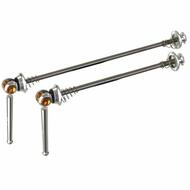 Titanium Mountain Road Bike Quick Release  Skewers Set Silver