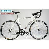 HASA 18 Speed Road Bike Shimano Sora White 50cm