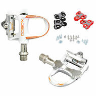 Xpedo Road Bike Sealed Pedals  Look Keo Compatible White