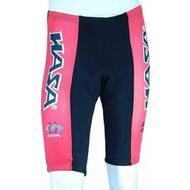 HASA Bicycle Padded Cycling Shorts (Orange to Red) M