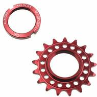Fixie Fixed Track Single Speed Bike Rear Sprocket Cog Lock Ring 17T