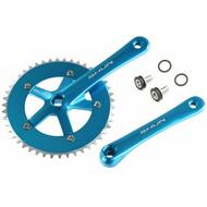 SHUN Track Fixie Road Bike Crank Crankset 170mm 46T Blue