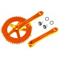 SHUN Track Fixie Road Bike Crank Crankset 170mm 46T Gold