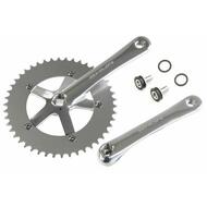 SHUN Track Fixie Road Bike Crank Crankset 170mm 46T Silver