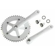 SHUN Track Fixie Road Bike Crank Crankset 170mm 46T White
