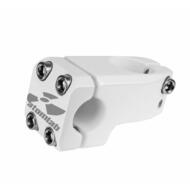 white bicycle stem