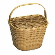 SUNNY WHEEL Bicycle Bike Front Vintage Basket Wicker