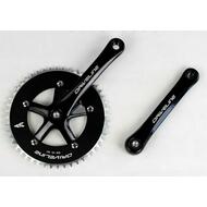 DRIVELINE Track Fixie Crank Crankset 172.5mm 48T Black