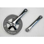 DRIVELINE Track Fixie Crank Crankset 172.5mm 48T Gray
