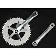 DRIVELINE Track Fixie Crank Crankset 172.5mm 48T Silver