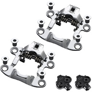 VENZO Convert Peloton Pedals to Dual Function Compatible with Shimano SPD Adaptor Converter & Look Delta - for Peloton Bike & Bike+ Pedals Add On ONLY