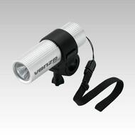 High Power 1W LED Bicycle Bike Front Handlebar Light Silver
