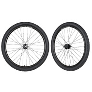 CD WTB SX19 Mountain Bike Bicycle Novatec Hubs & Tires 26" Wheelset 8-11 Speed - Front 15x100mm Thru - Rear 10x135mm QR