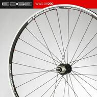 EDGE Light Road Bike Wheelset Shimano 8/9/10 Speed Black