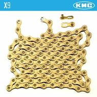 KMC X9 Light Chain Ti & Gold for Shimano Sram 9 Speed