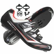 Road MTB Bike For Shimano Look Cycling Bicycle Shoes + Cleats 42