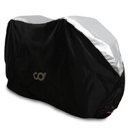 CD Bike Cover for Outdoor  Bicycle Storage - 2 Bikes- Heavy Duty 190T Polyest Material, Waterproof Weather Conditions for Mountain & Road Bikes